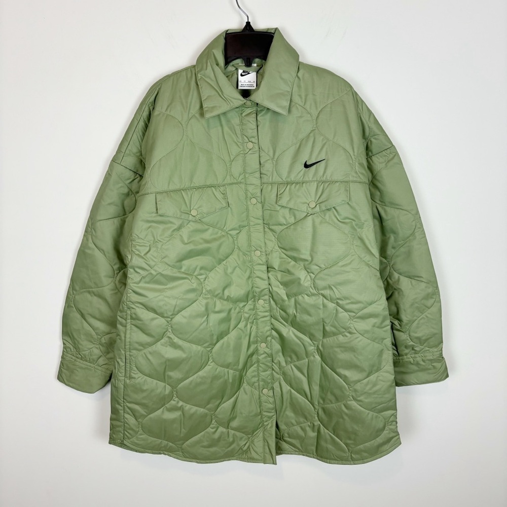 Nike Sportswear Women’s Essentials Quilted Trench Coat Size XS